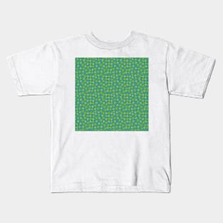 St. Patrick's Day shamrock pattern Kids T-Shirt